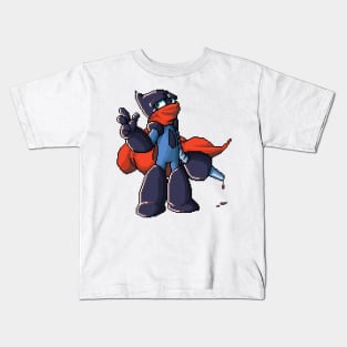 Pixelart Oilman Kids T-Shirt